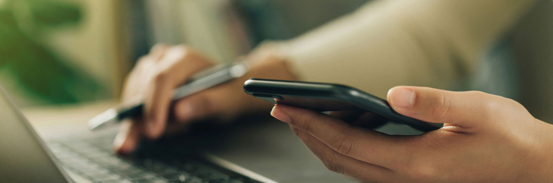 someone holding a phone in their hand